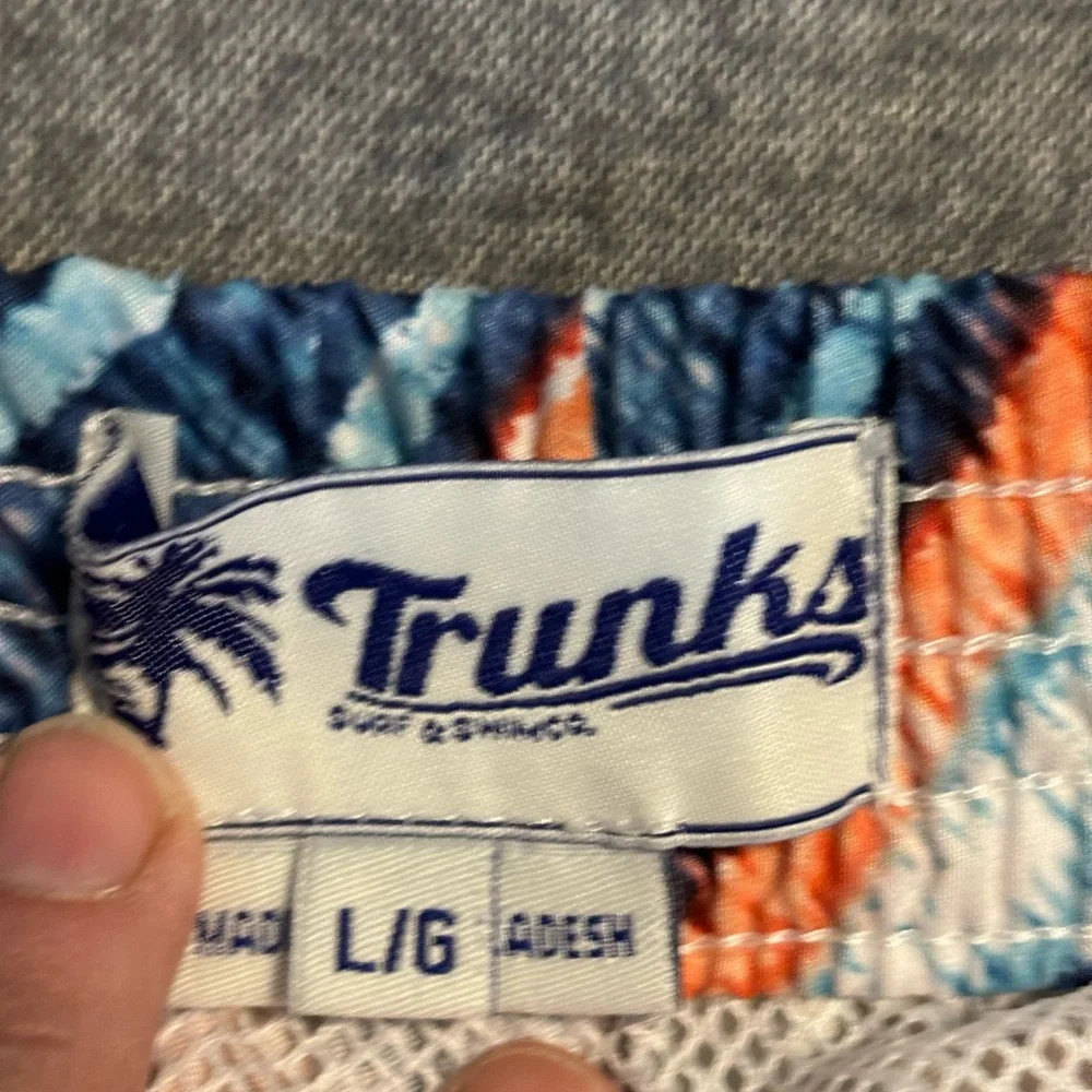 Trunks Surf & Swim Men's Printed Swami‎ Swim Shorts Size Large